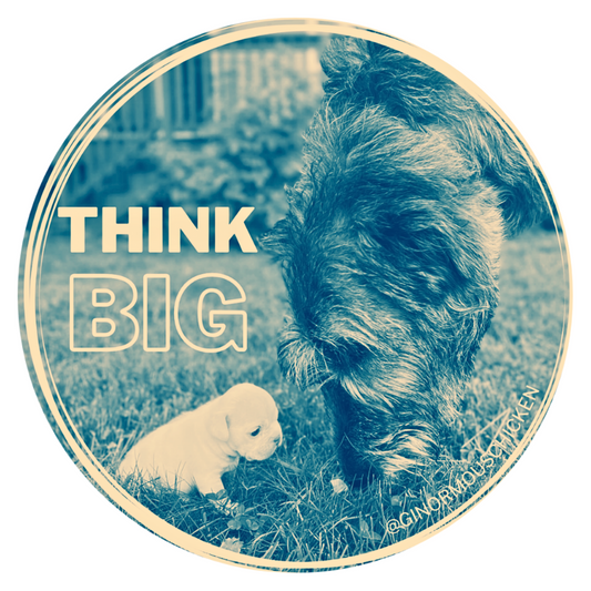 Think Big Sticker